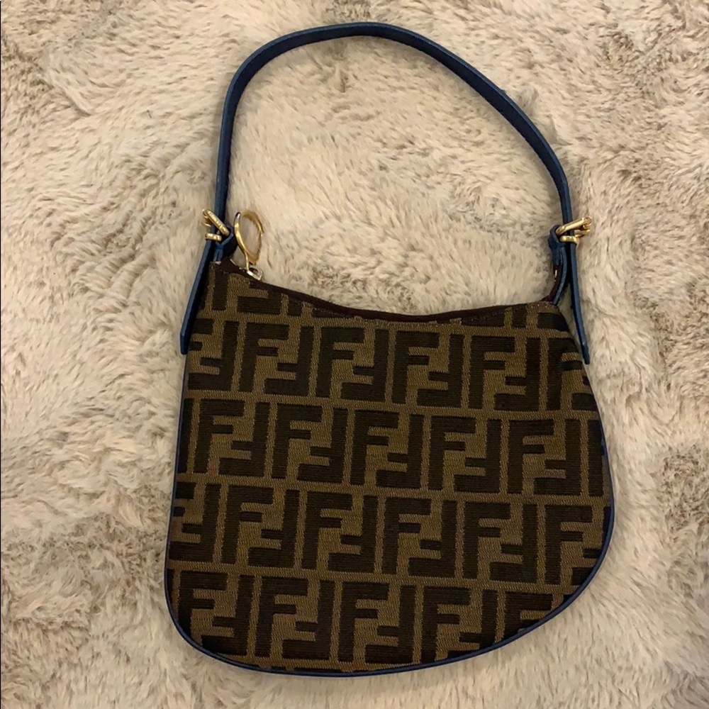 Fendi zucca shoulder bag